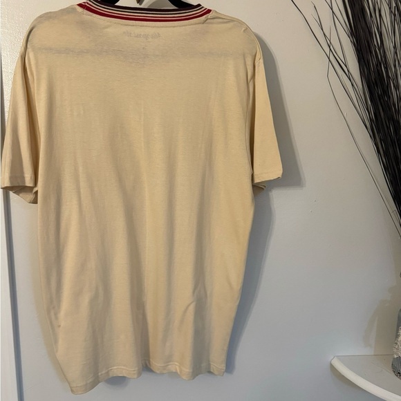 NWT: Aeropostale Men's Large Pocket T-Shirt Oat color, comfort fit - Picture 2 of 7